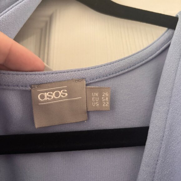 Asymmetrical Ruffle Hem Midi Dress - Picture 3 of 5